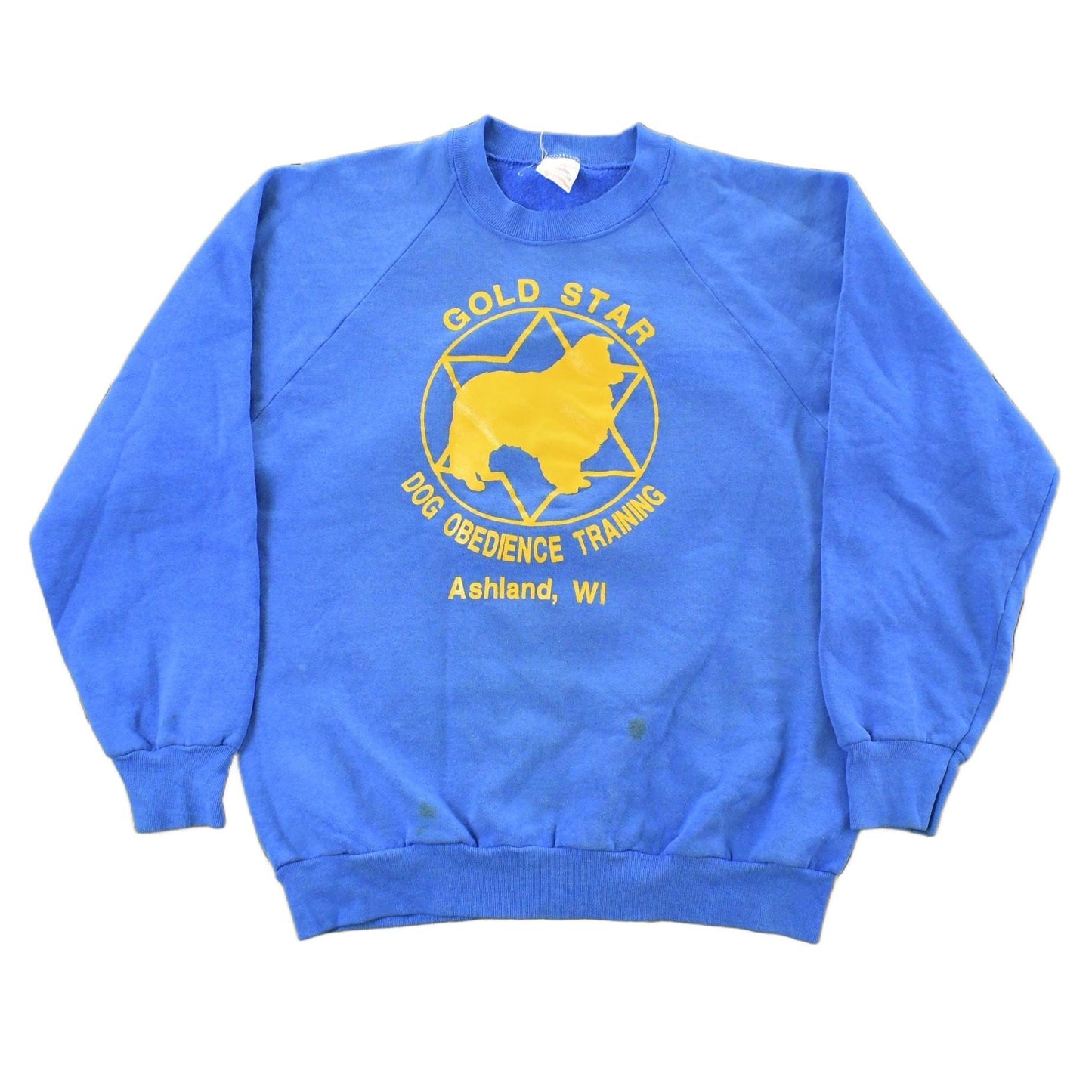 Vintage 1990s Dog Training Raglan Crewneck Sweatshirt Men's Medium from propervintagecanada