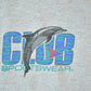 Vintage 1990s Dolphin Club Sportswear Souvenir Single Stitch Graphic Print T-Shirt Men's Large from propervintagecanada