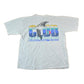 Vintage 1990s Dolphin Club Sportswear Souvenir Single Stitch Graphic Print T-Shirt Men's Large from propervintagecanada