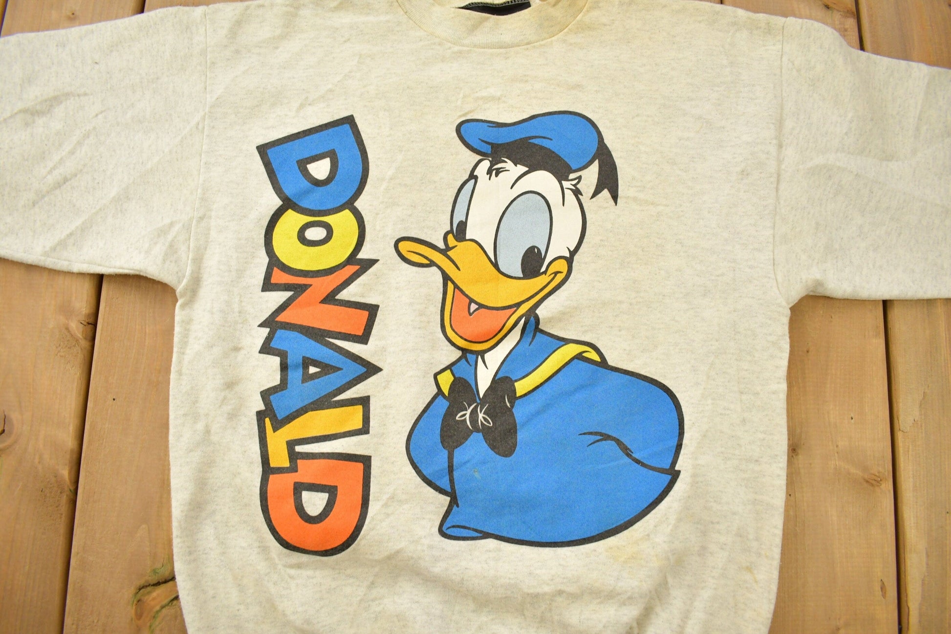 Vintage 1990s Donald Duck Disney Originals Crewneck from propervintagecanada