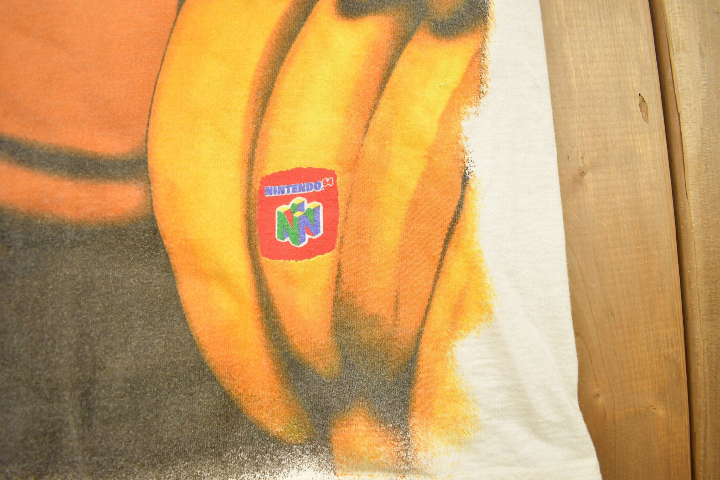 Vintage 1990s Donkey Kong 64 All Over Print Nintendo T-shirt from propervintagecanada