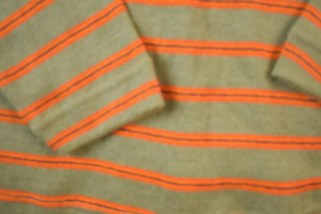 Vintage 1990s Dorbin Striped Souvenir Single Stitch Graphic Print Turtleneck Shirt Women's S from propervintagecanada