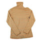 Vintage 1990s Dorbin Striped Souvenir Single Stitch Graphic Print Turtleneck Shirt Women's S from propervintagecanada