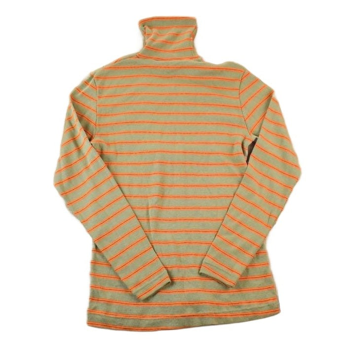 Vintage 1990s Dorbin Striped Souvenir Single Stitch Graphic Print Turtleneck Shirt Women's S from propervintagecanada
