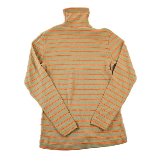 Vintage 1990s Dorbin Striped Souvenir Single Stitch Graphic Print Turtleneck Shirt Women's S from propervintagecanada