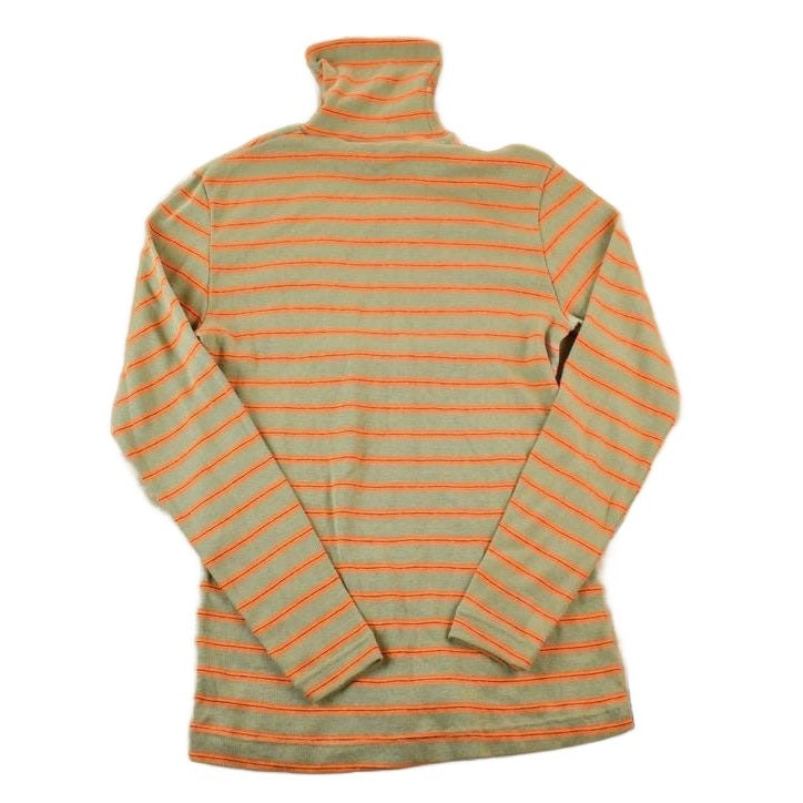 Vintage 1990s Dorbin Striped Souvenir Single Stitch Graphic Print Turtleneck Shirt Women's S from propervintagecanada