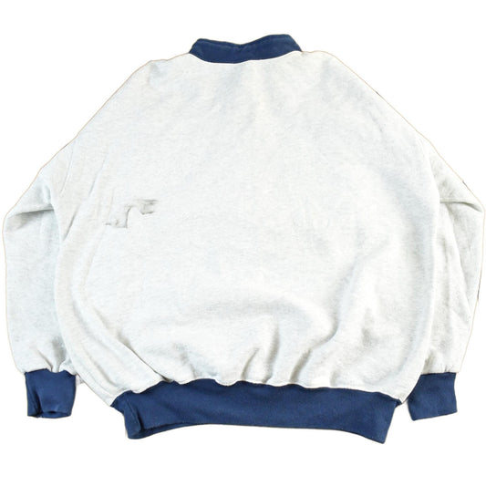 Vintage 1990s Dordt College Collegiate Mockneck Sweatshirt Men's XL from propervintagecanada