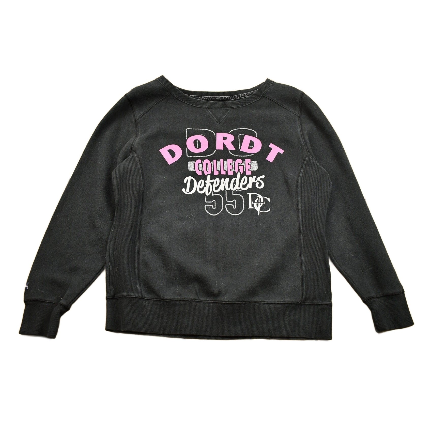 Vintage 1990s Dordt College Defenders Crewneck Men's Large from propervintagecanada