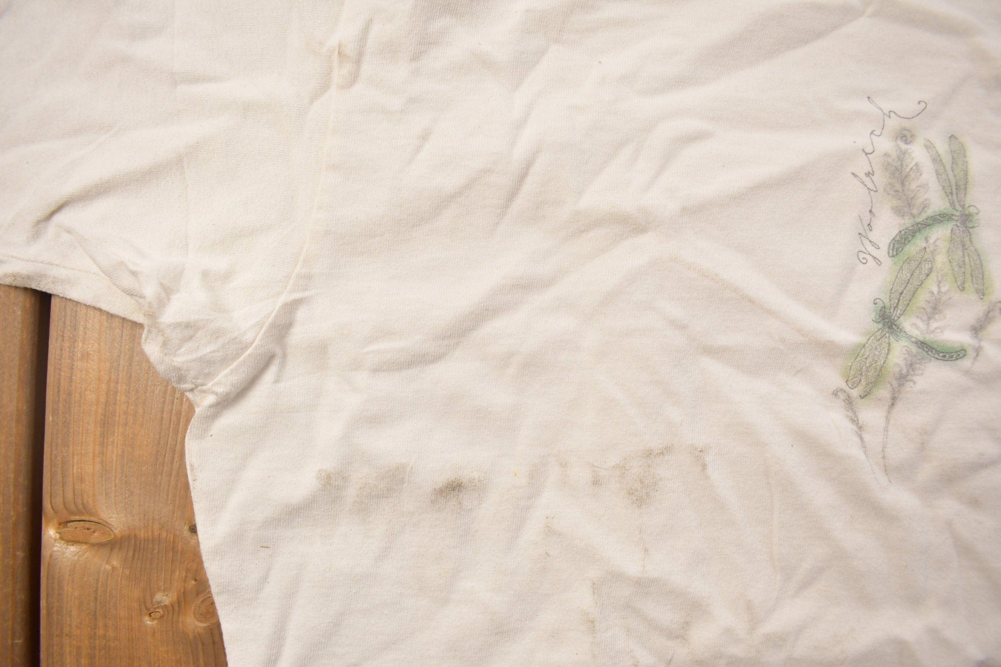 Vintage 1990s Dragonfly Graphic T Shirt Men's Medium from propervintagecanada