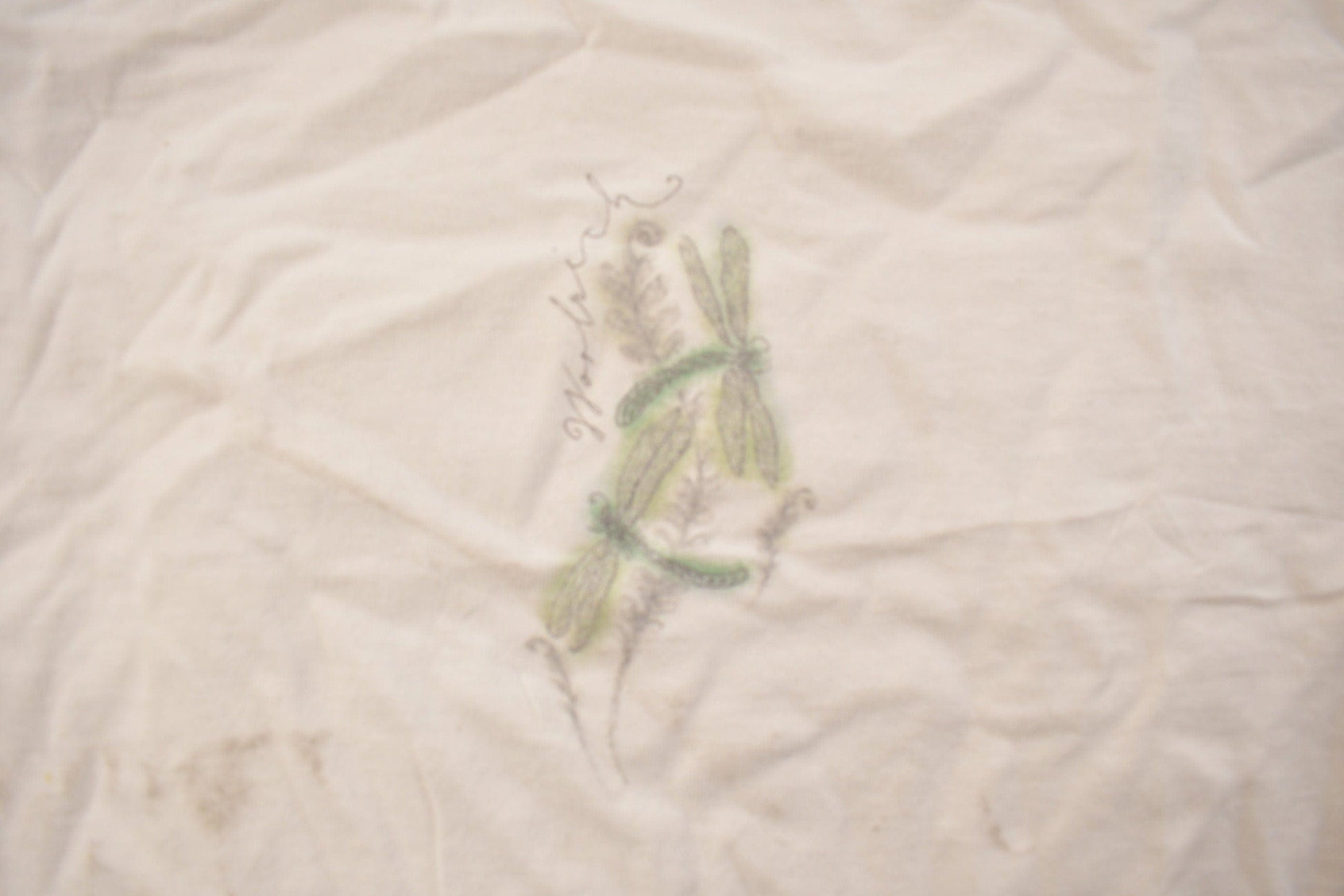 Vintage 1990s Dragonfly Graphic T Shirt Men's Medium from propervintagecanada