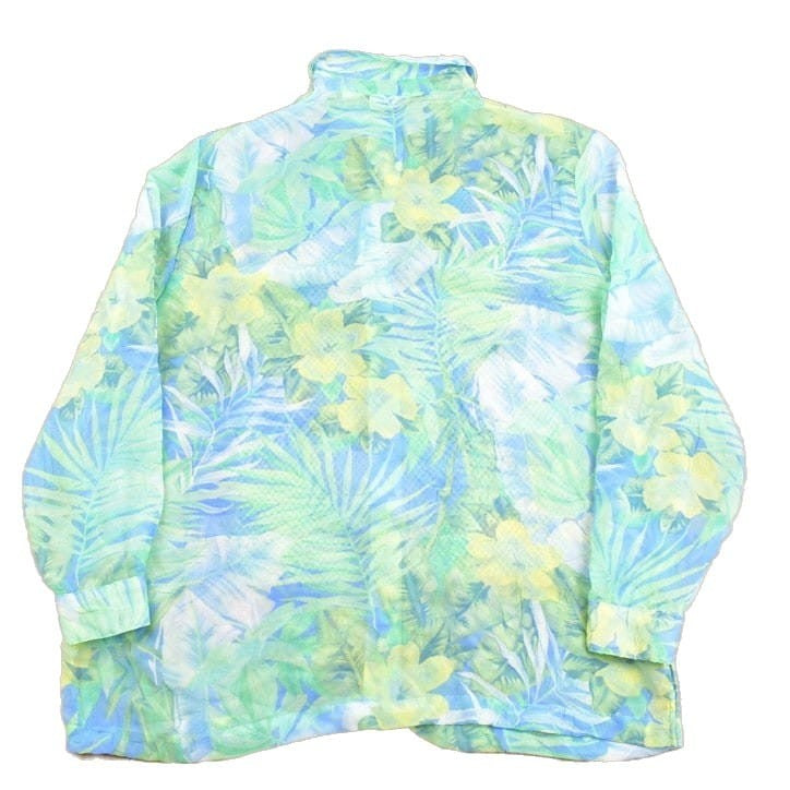Vintage 1990s Drapers & Damons Floral Print Button Up Shirt Men's XL from propervintagecanada
