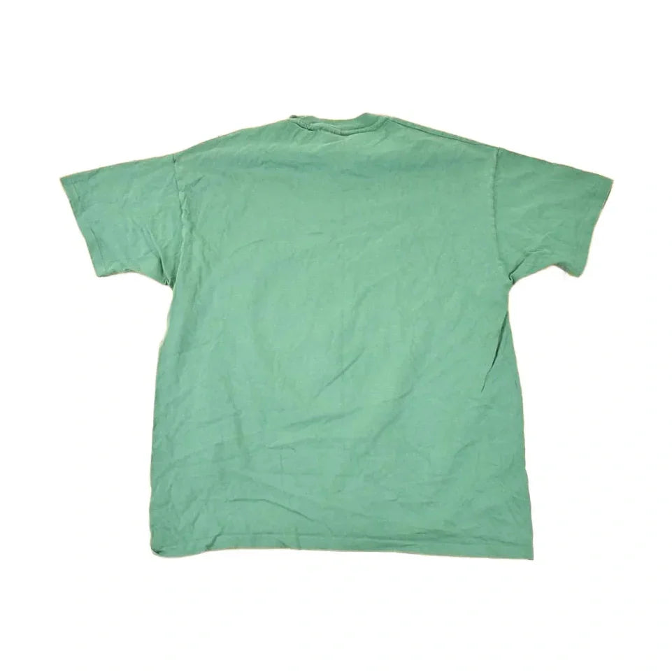Vintage 1990s Dreaming Moon Dolphin Yin Yang Souvenir T-Shirt Men's L from propervintagecanada