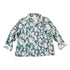 Vintage 1990s Dressbarn Floral Knit Abstract Pattern Cardigan Zip Up Blazer Women&