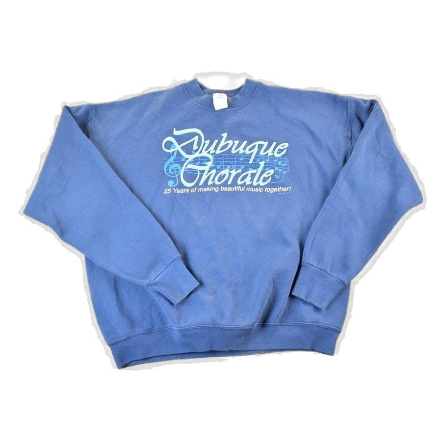 Vintage 1990s Dubuque Chorale Crewneck Sweatshirt Mens L from propervintagecanada