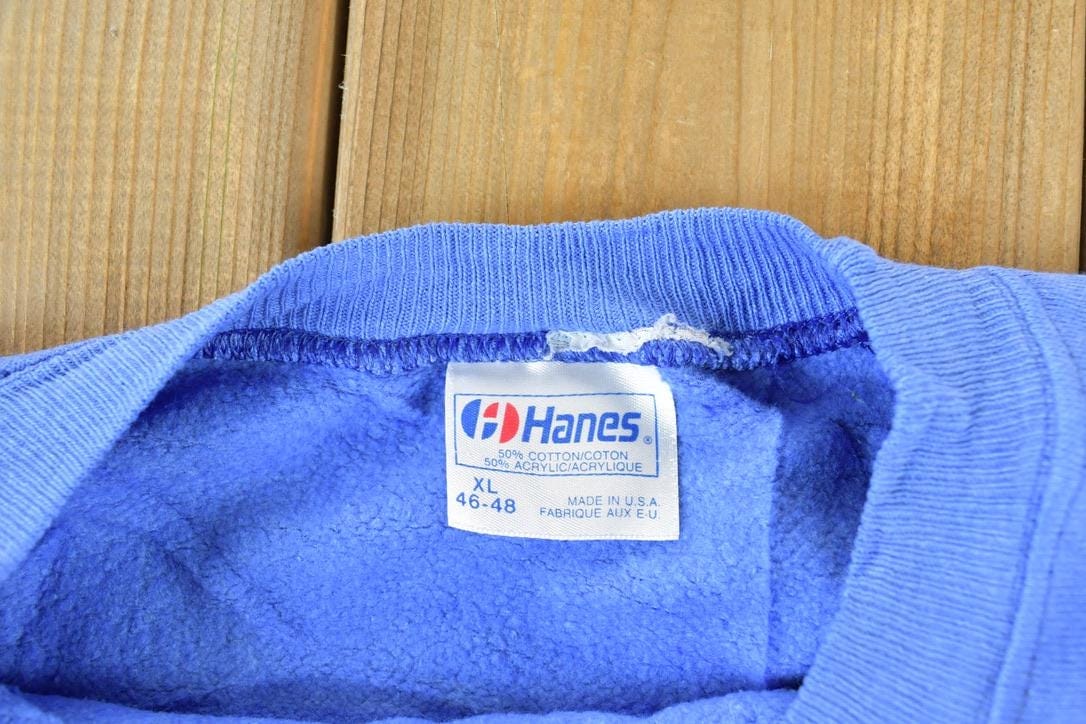 Vintage 1990s Duck Family Embroidered Outdoorsman Crewneck Sweatshirt Men's Small from propervintagecanada