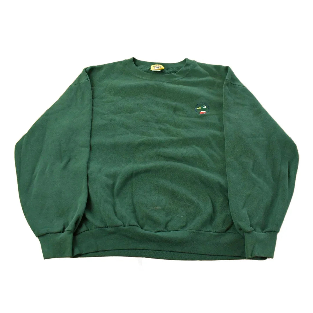 Vintage 1990s Duck Head Crewneck Sweatshirt Men's Medium / Souvenir / Vintage Sweatshirt / Outdoorsman / Wilderness Sweatshirt from propervintagecanada