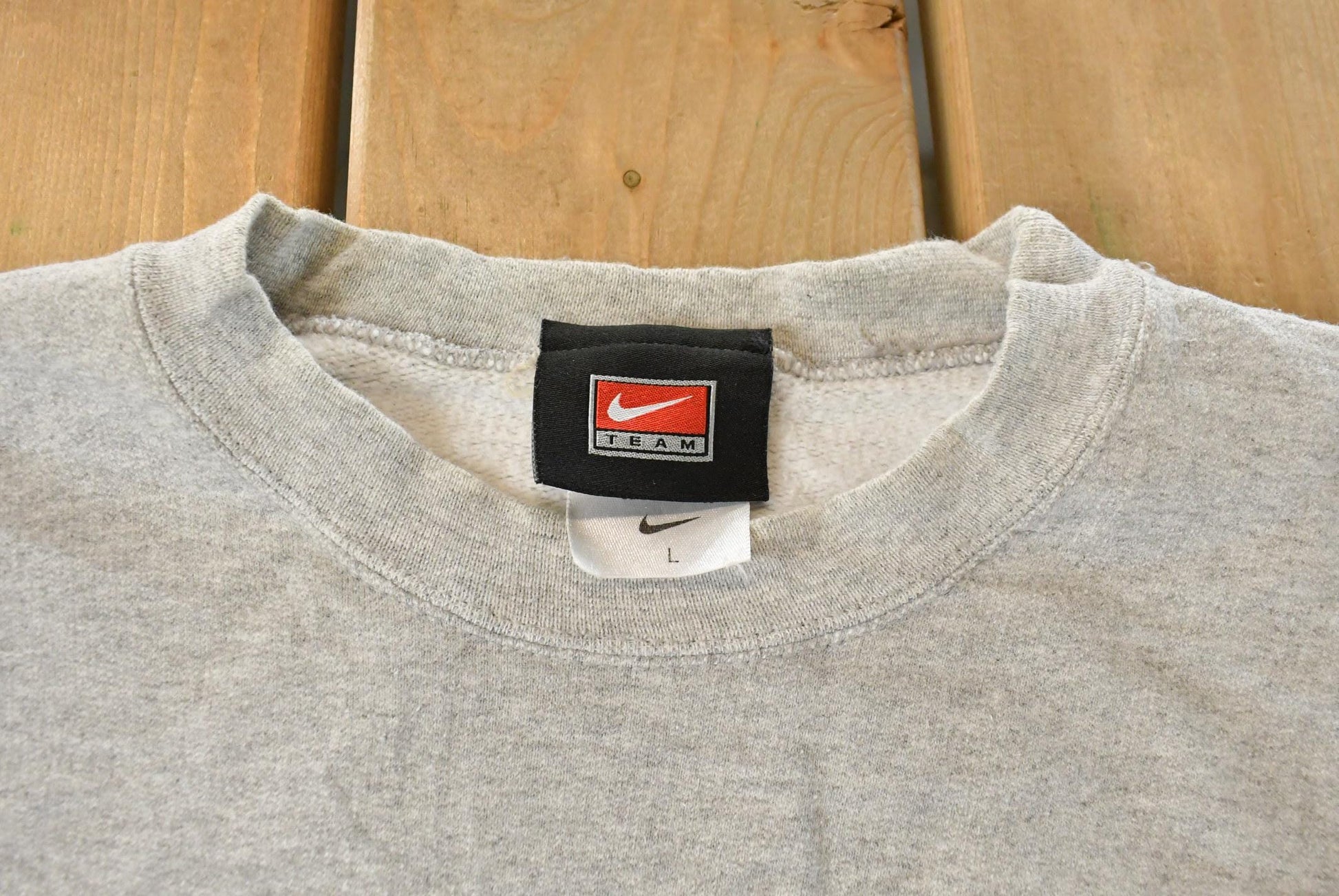 Vintage 1990s Duke University Basketball Blue Devils Nike Crewneck Sweatshirt Men's Large from propervintagecanada