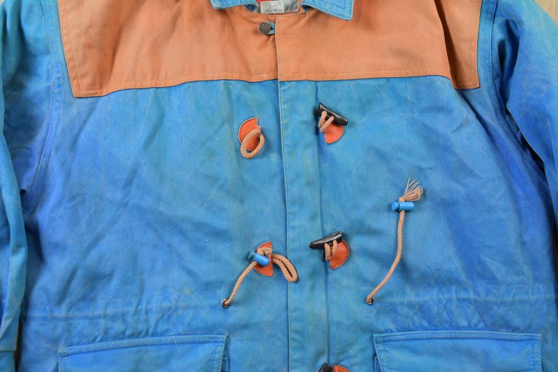 Vintage 1990s Duke University Blue Devils Collegiate Duffle Coat Men's Large from propervintagecanada
