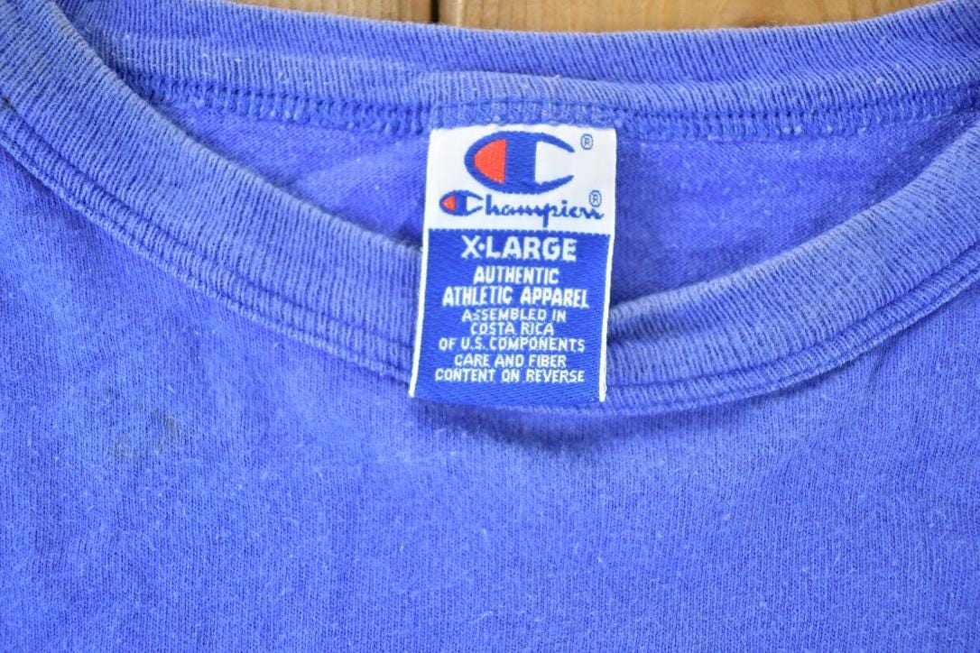 Vintage 1990s Duke University Champion Collegiate T-Shirt Men's XL