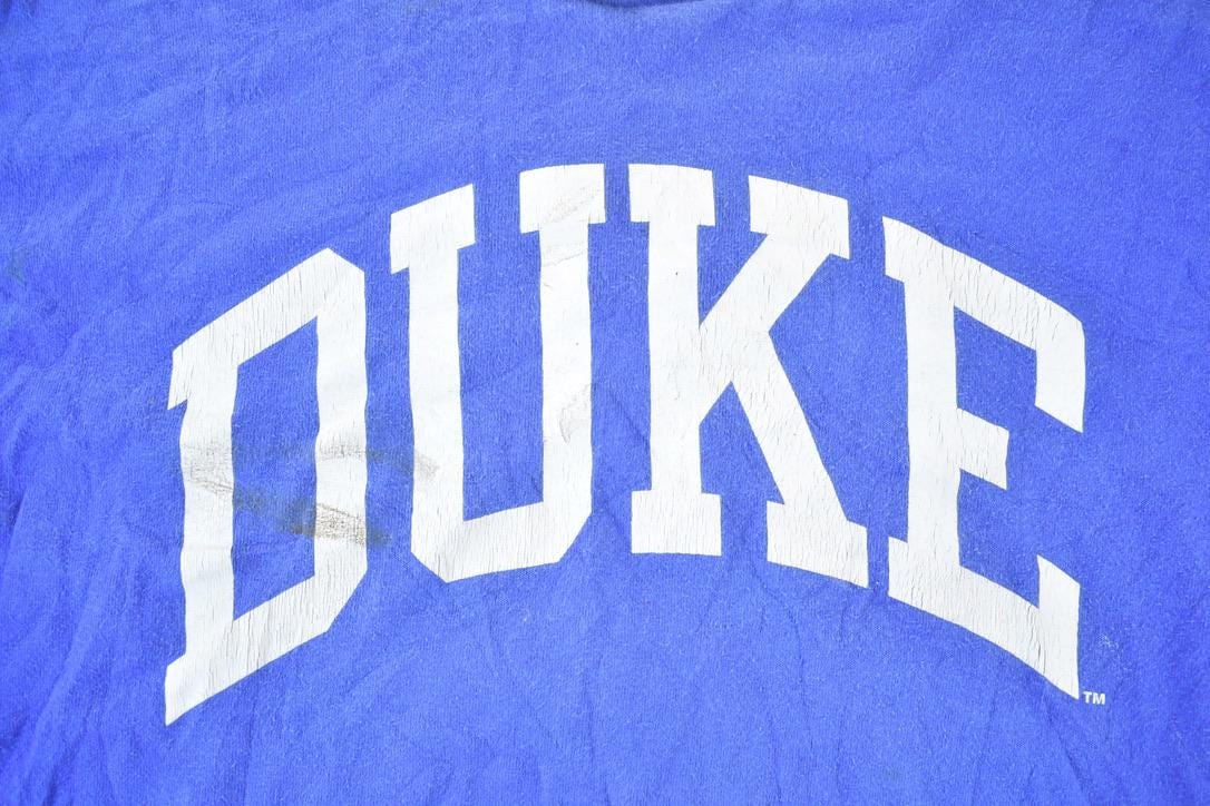 Vintage 1990s Duke University Champion Collegiate T-Shirt Men's XL