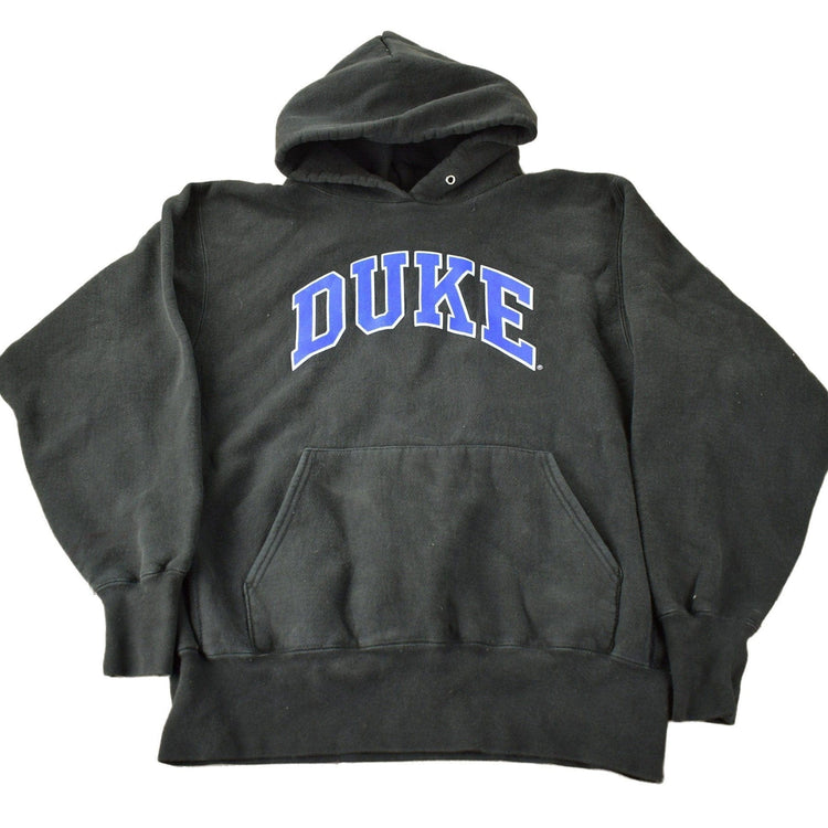 Vintage 1990s Duke University Collegiate Heavy Weight Hoodie Men's Medium from propervintagecanada