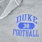 Vintage 1990s Duke University Football Hoodie Men's XL from propervintagecanada
