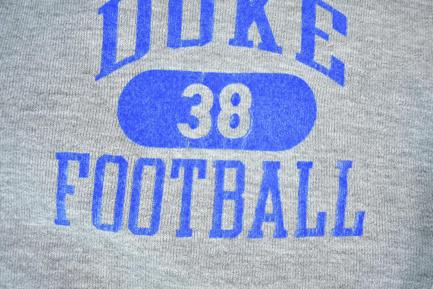 Vintage 1990s Duke University Football Hoodie Men's XL from propervintagecanada