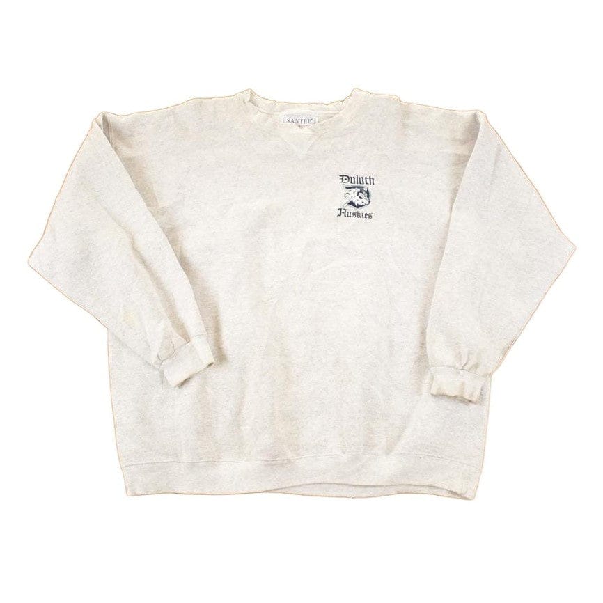 Vintage 1990s Duluth Huskies University Crewneck Sweater Men's XL from propervintagecanada