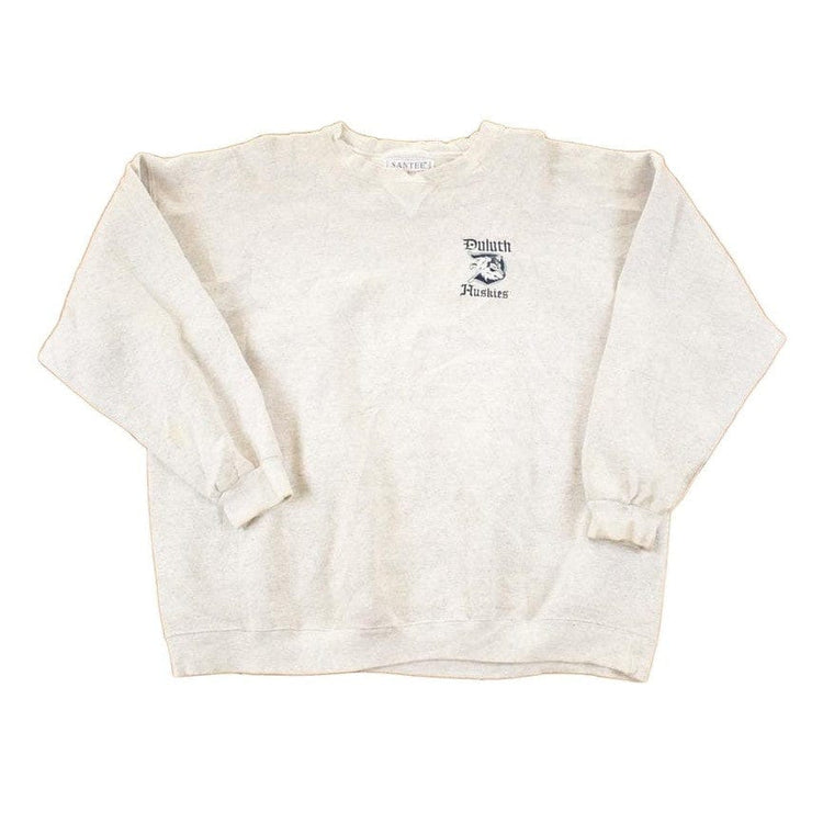 Vintage 1990s Duluth Huskies University Crewneck Sweater Men's XL from propervintagecanada