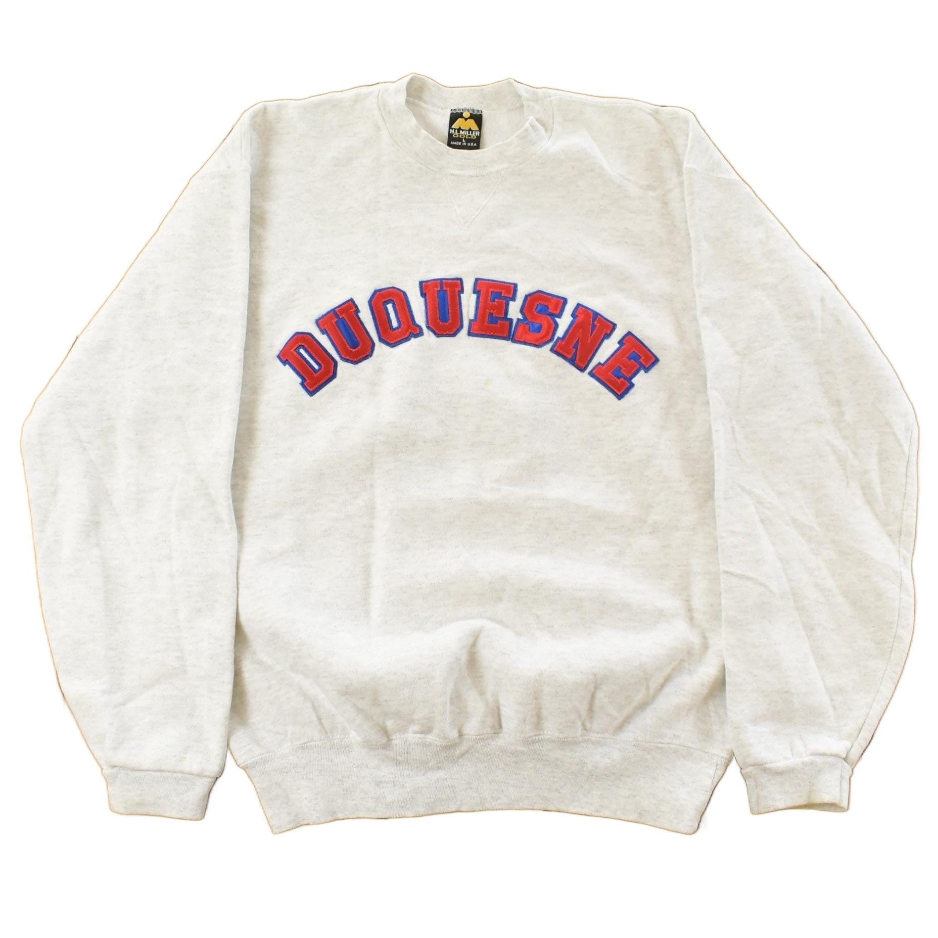 Vintage 1990s Duquesne University Crewneck Sweatshirt Mens L from propervintagecanada
