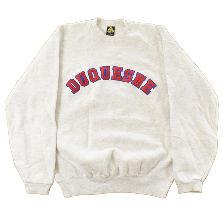 Vintage 1990s Duquesne University Crewneck Sweatshirt Mens L from propervintagecanada