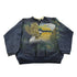 Vintage 1990s Eagle Nature Theme All Over Print Henley Sweatshirt Men&