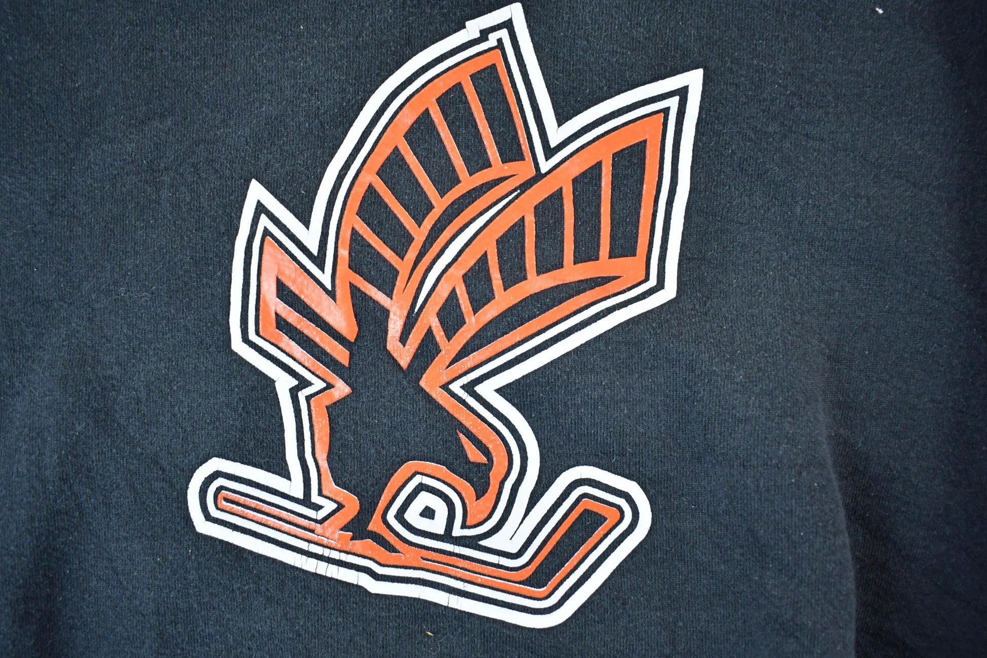 Vintage 1990s Eagle USA Graphic Hoodie Men's XL from propervintagecanada