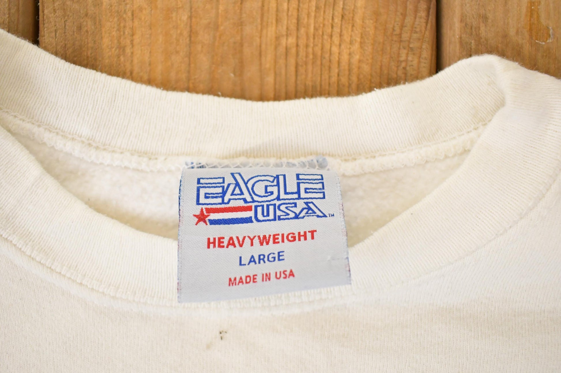 Vintage 1990s Eagle USA Valley Cheerleader Graphic Print Crewneck Sweatshirt Mens L from propervintagecanada