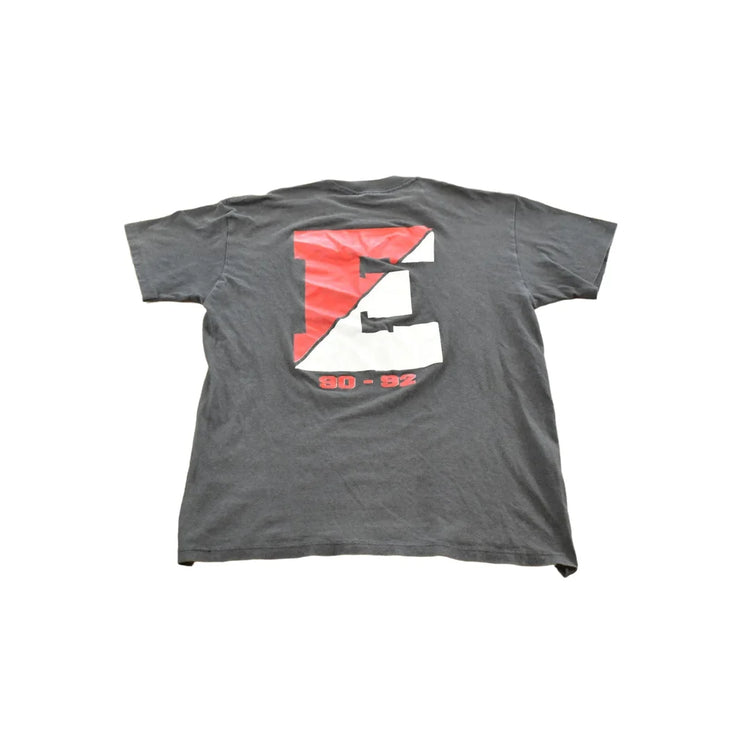 Vintage 1990s EAMS Big E Souvenir Graphic Print T-Shirt Mens M from propervintagecanada