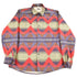 Vintage 1990s Earthbound Trading Co Aztec Pattern Button Up Shirt Heavy Weight Men&