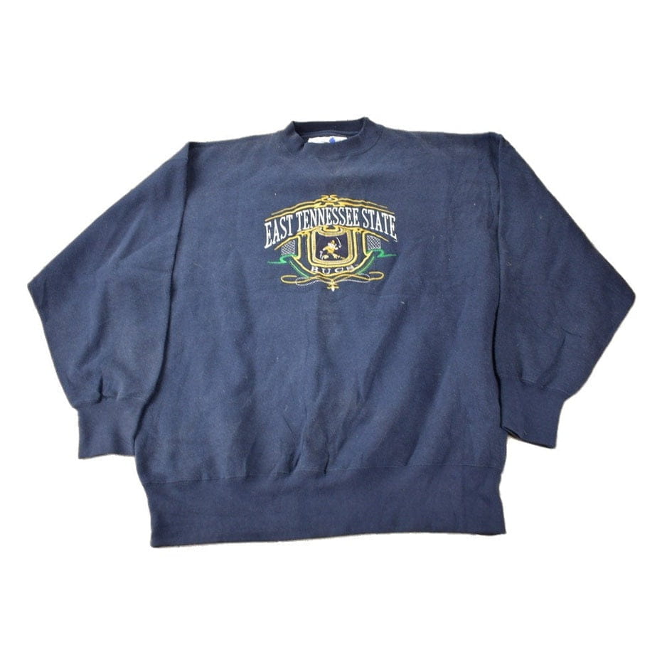 Vintage 1990s East Tennessee Bucs Collegiate Crewneck Men's XXL from propervintagecanada