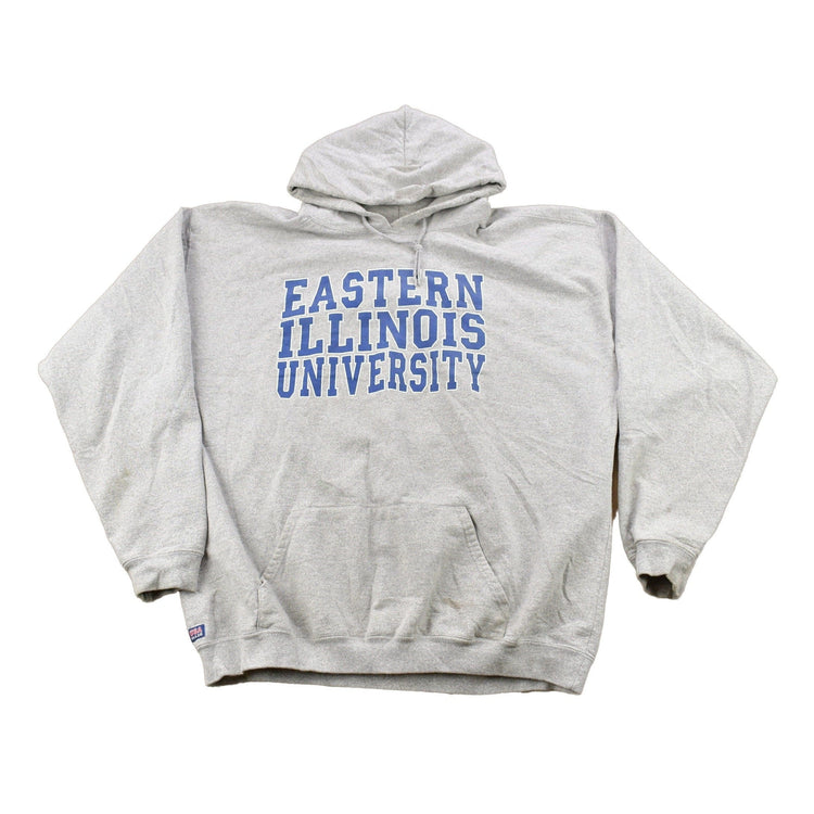 Vintage 1990s Eastern Illinois University Collegiate Hoodie Men's 2XL from propervintagecanada