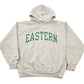 Vintage 1990s Eastern University Collegiate Hoodie / Embroidered / Jansport Sweatshirt / Sportswear / Americana from propervintagecanada
