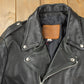 Vintage 1990s Easy Riders Leather Biker Jacket Made In USA Size 44 from propervintagecanada