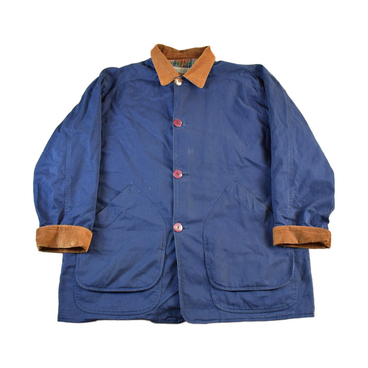 Vintage 1990s Eaton Attitude Flannel Lined Barn Chore Coat Men's XL from propervintagecanada