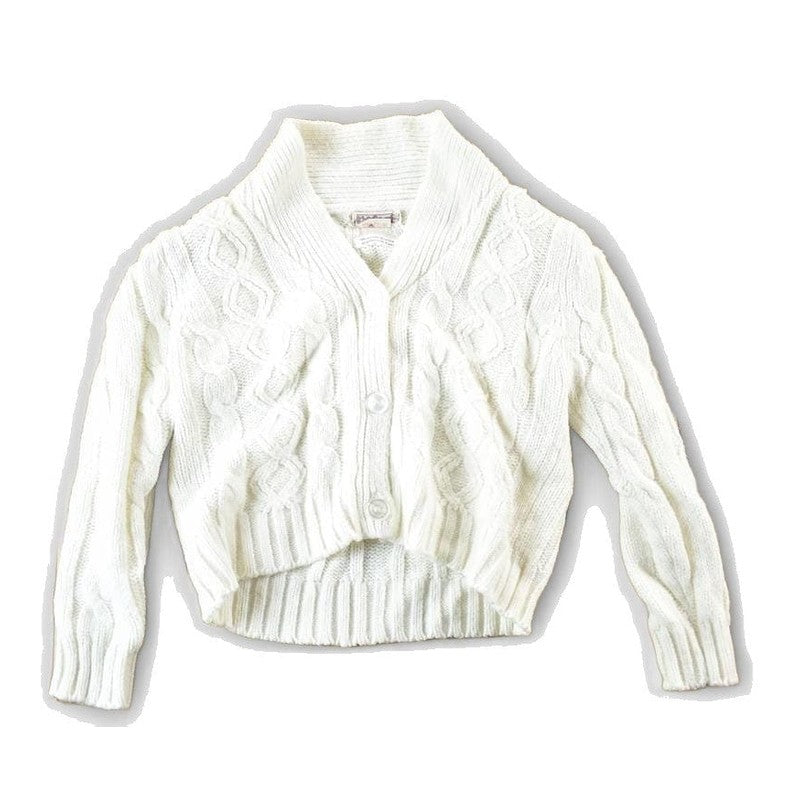 Vintage 1990s Eaton Cable Knit Abstract Pattern Crewneck Sweater Womens Small from propervintagecanada