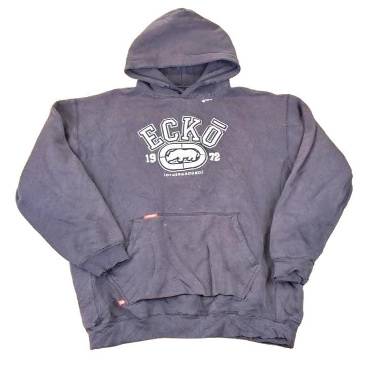 Vintage 1990s Ecko Otherground Embroidered Hip Hop Hoodie Sweatshirt Mens XL from propervintagecanada