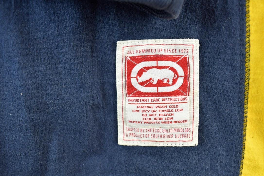 Vintage 1990s Ecko Unltd Crewneck Sweatshirt Made In USA Men's 2XL from propervintagecanada