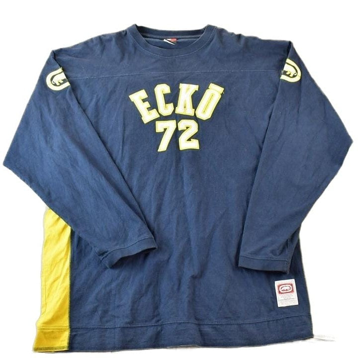 Vintage 1990s Ecko Unltd Crewneck Sweatshirt Made In USA Men's 2XL from propervintagecanada