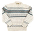 Vintage 1990s Eddie Bauer Abstract Wool Knit Sweater Men&