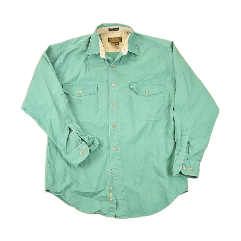 Vintage 1990s Eddie Bauer Button Up Shirt Men's M from propervintagecanada
