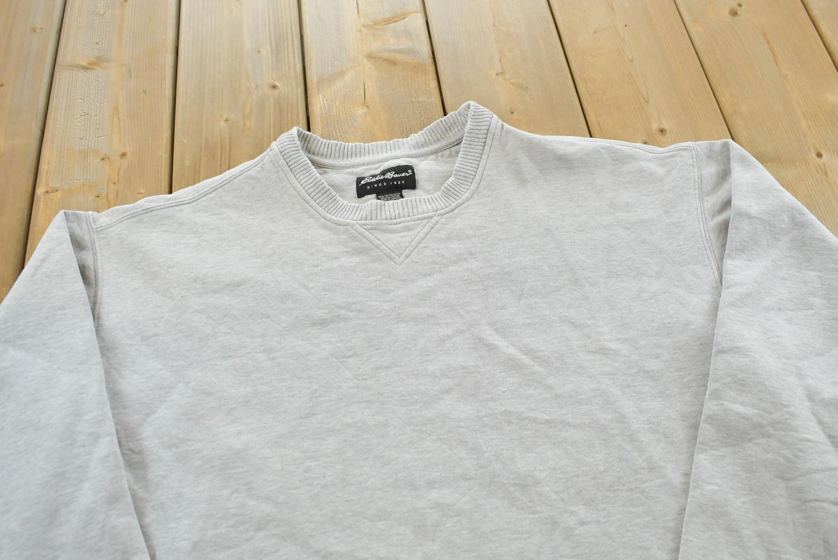 Vintage 1990s Eddie Bauer Crewneck Sweatshirt Men's 2XL from propervintagecanada