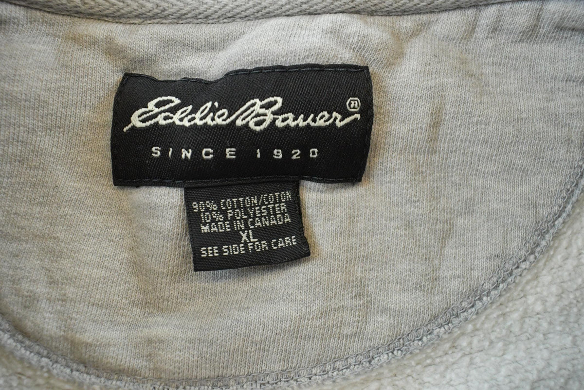 Vintage 1990s Eddie Bauer Crewneck Sweatshirt Men's 2XL from propervintagecanada