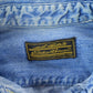 Vintage 1990s Eddie Bauer Denim Button Up Western Style Shirt Men's Medium from propervintagecanada
